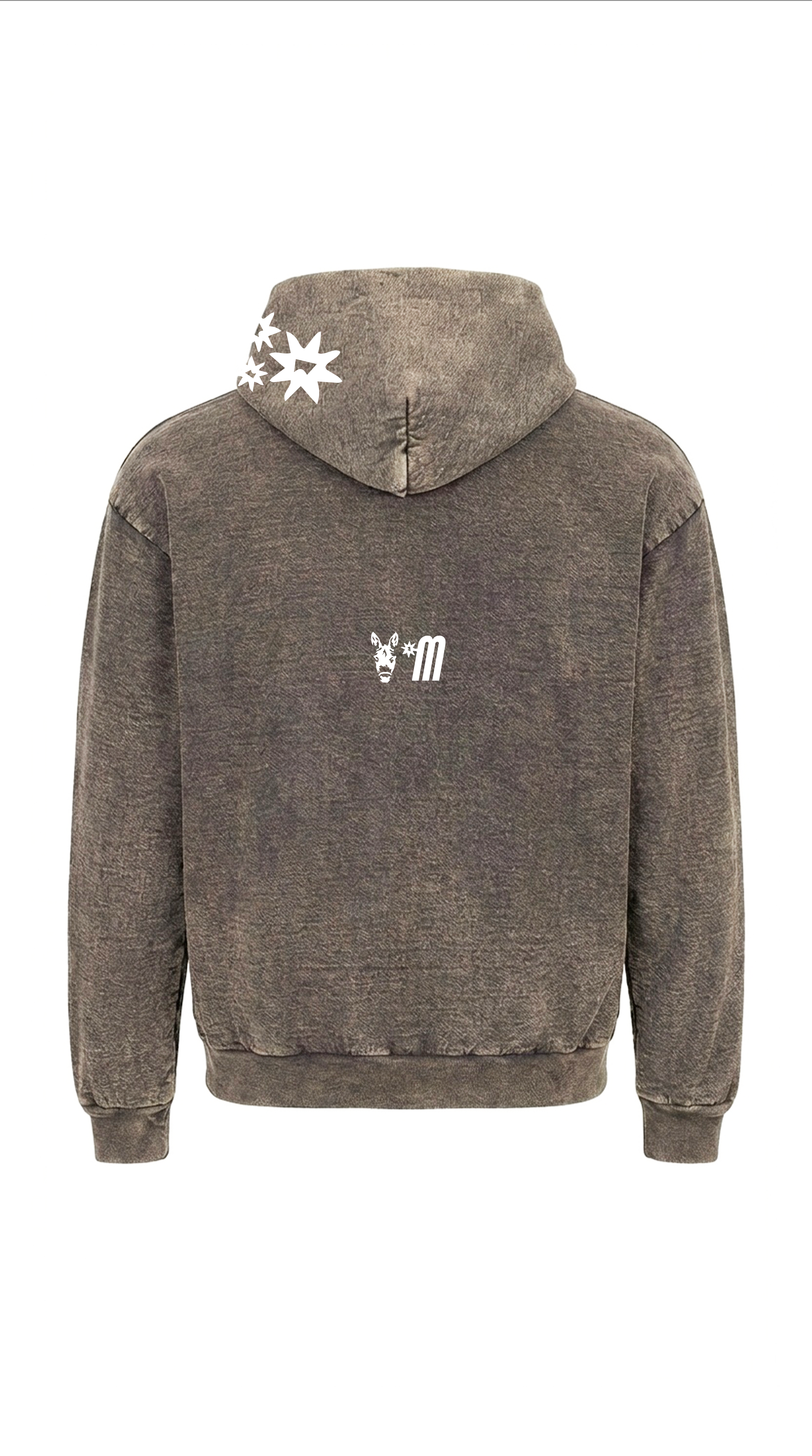 Cocoa Acid Wash Hoodie