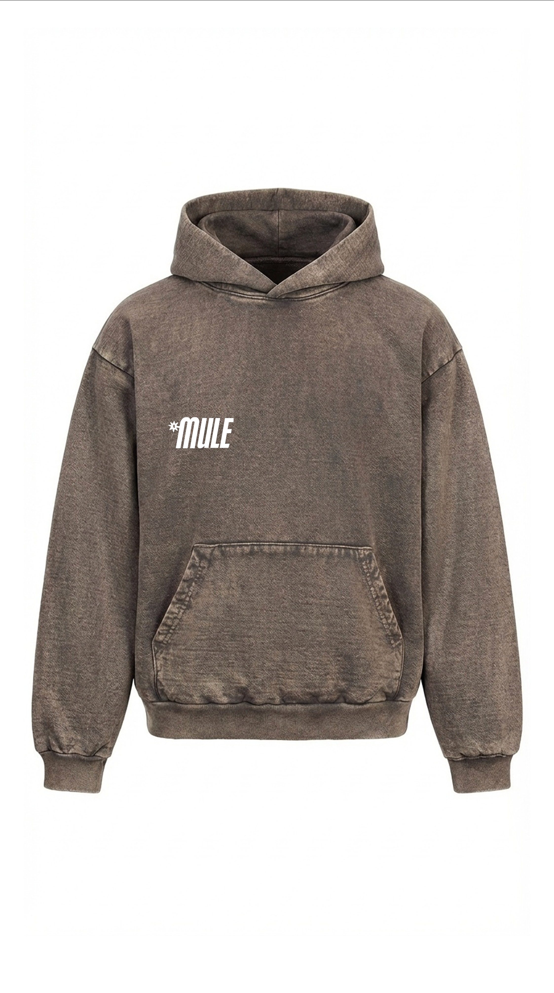 Cocoa Acid Wash Hoodie