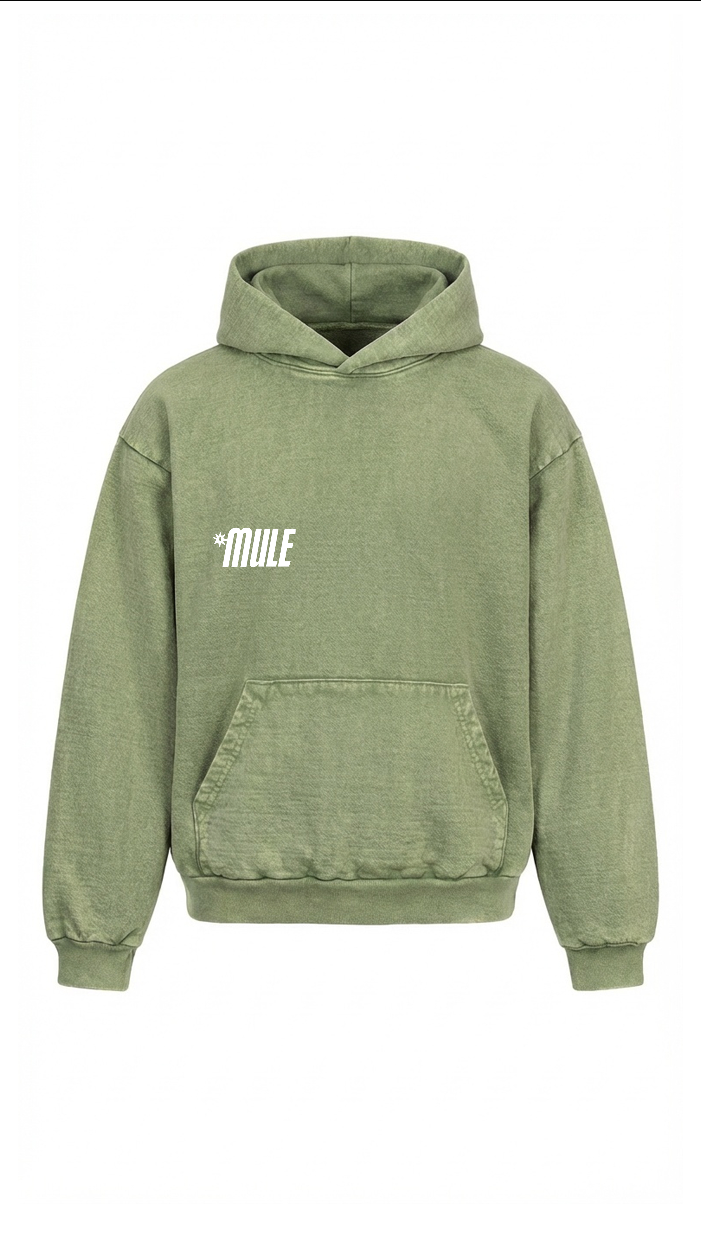 Matcha Acid Wash Hoodie