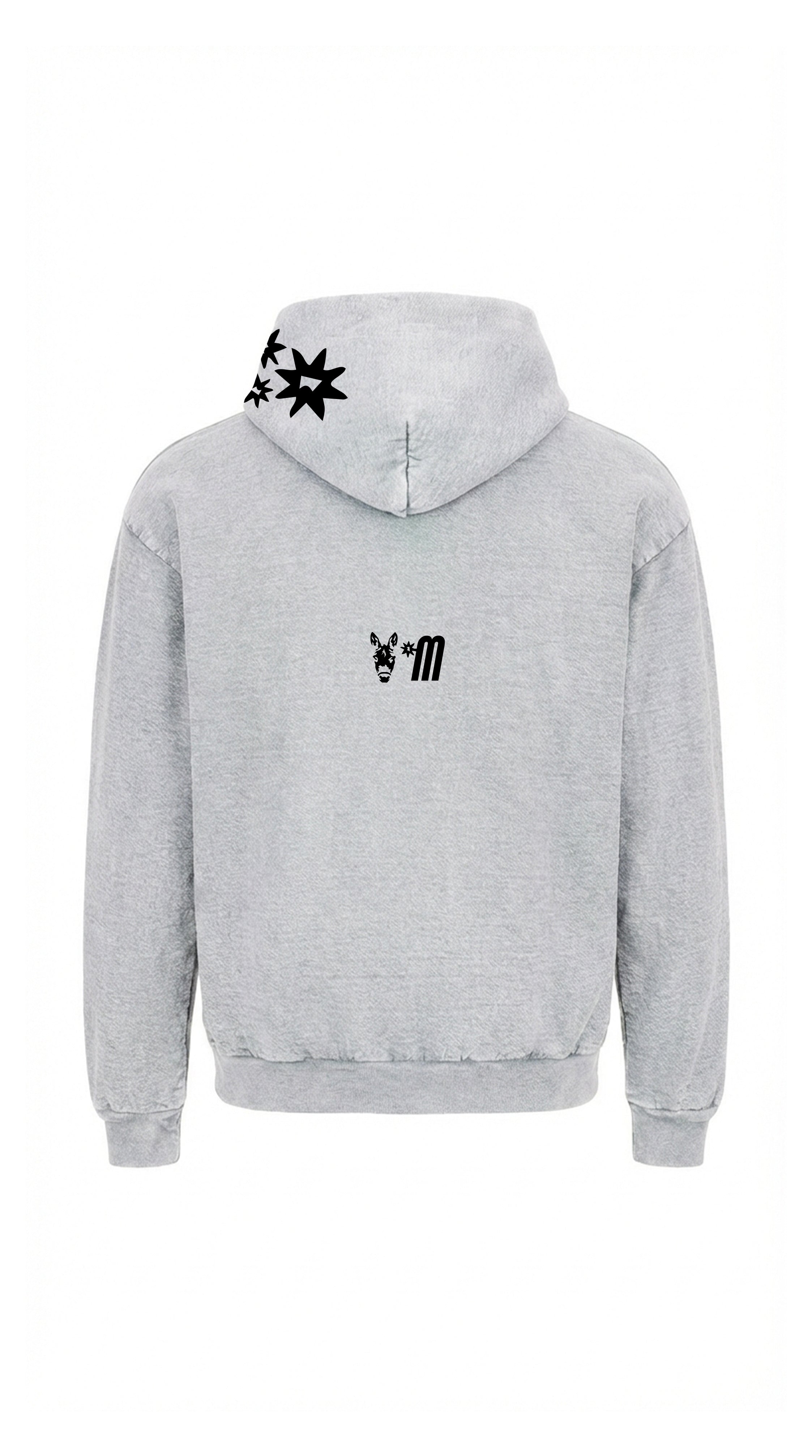 Ice Grey Acid Wash Hoodie